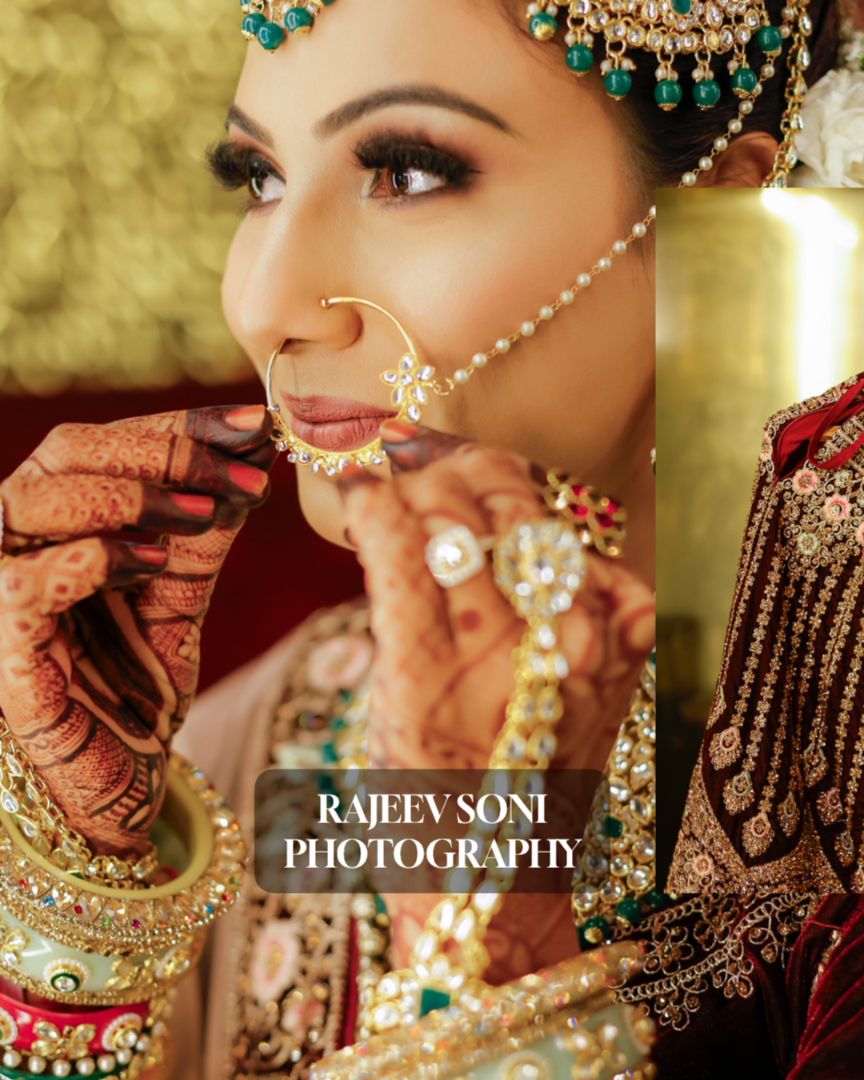 "Not just an NRI bride—a beautiful bridge between cultures, continents, and traditions."